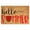 T2#C,31.5x19.7inch, variant on Hello Summer Watermelon Coir Doormat, 23.6x15.7inch Non-Slip Welcome Mat for Front Door, Outdoor Indoor Decorative Entryway Rug, Floor Mat for Porch, Patio, Garage, Housewarming Gift