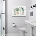 thumbnail image 5 of Botanical Bathroom Wall Art Plant Pictures Wall Decor Bottles And Plants Canvas Prints Farmhouse Floral Painting Artwork Home Decorations For Bathroom Kitchen Bedroom Living Room Framed 16"x12", 5 of 7