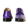 thumbnail image 6 of LIBERTYZENO Men's Classic Formal Oxford Shoes Lace up Leather Dress Shoes, Purple, 6 of 8