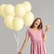 thumbnail image 4 of Juego de globos RUBFAC de látex amarillo pastel, 105 unidades, con cinta y pegamento, 4 of 7