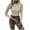 Khaki, variant on GigrtiJin Women Pullover Sweater Long Sleeve Round Neck Solid Color Slim Knitting Top Casual Comfy Warm Sweaters