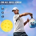 thumbnail image 2 of Fiberglas Pickleball Rackets Set Pickleball Paddle Set of 2 Rackets, 2 of 8