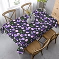 thumbnail image 5 of Tablecloth Flower Pattern Background Table Cloth For Rectangle Tables Waterproof Resistant Picnic Table Covers For Kitchen Dining/Party(60x90in), 5 of 6