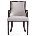 thumbnail image 4 of Manhattan Comfort Grand 8-Piece Faux Leather Dining Chairs in Light Gray, 4 of 9