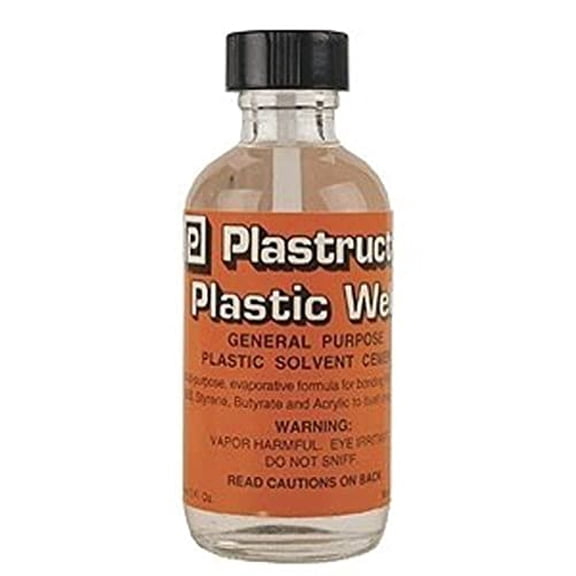 Plastruct Plastic Weld w/applicator 2oz Bottle