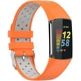 thumbnail image 1 of MYKOMI Bracelet Compatible avec les Bracelets Fitbit Charge 6/Fitbit Charge 5 pour Femmes et Hommes, Bracelet de Rechange Sport Doux et Respirant pour Fitbit Charge 6/Charge 5, 1 of 7
