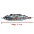 thumbnail image 4 of 57 Mm 28 G Señuelos Pesca Simulación Metal Anzuelos Cebo Duro Artificial (B), 4 of 9
