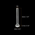 thumbnail image 2 of Unique Bargains M4x40mm Plastic Phillips Bolts PC Pan Head Machine Screws Transparent 50 Pack, 2 of 5