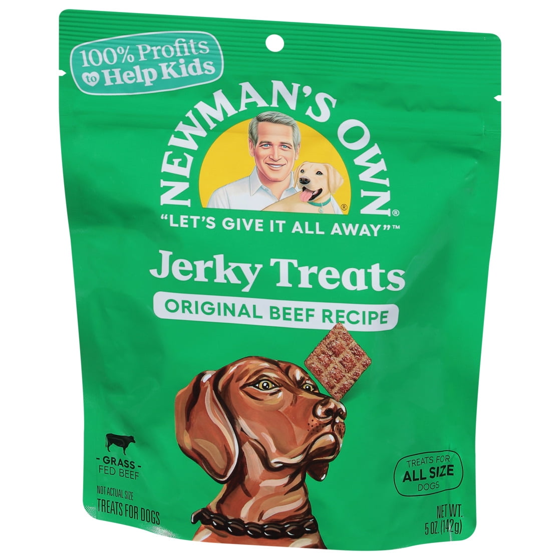 (2 pack) Newman's Own Original Recipe Beef Jerky Treats for Dogs
