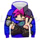 thumbnail image 3 of Nueva sudadera con capucha con estampado 3D Friday Night Funkin para niños, ropa para niños, sudadera de moda para niños, ropa de calle, juego de anime, camisetas de gran tamaño, 3 of 5
