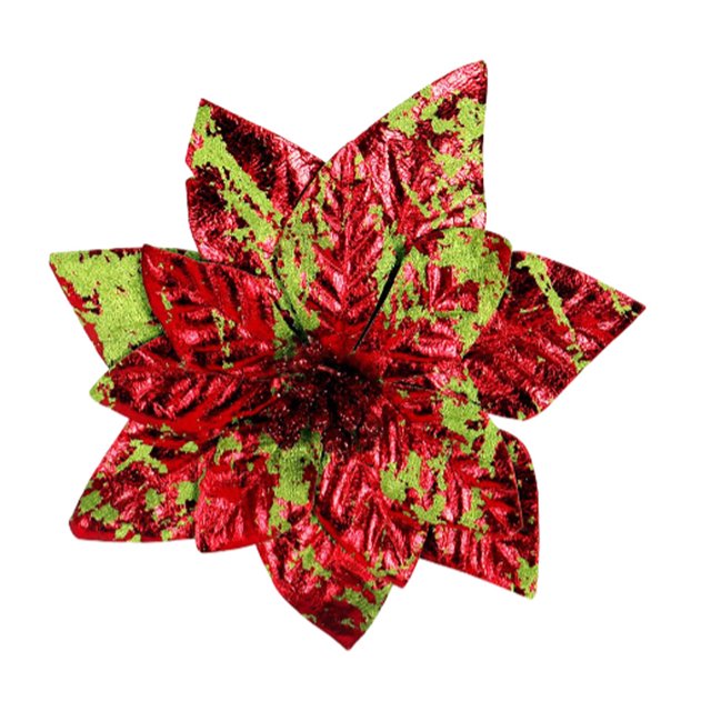 Toystoory Atmósferas de flores artificiales de Navidad, decoración de árbol de fiesta temática de Navidad, simulación colgante, accesorio de Kits de decoración para fiestas Vistoso Toystoory HA069946-03