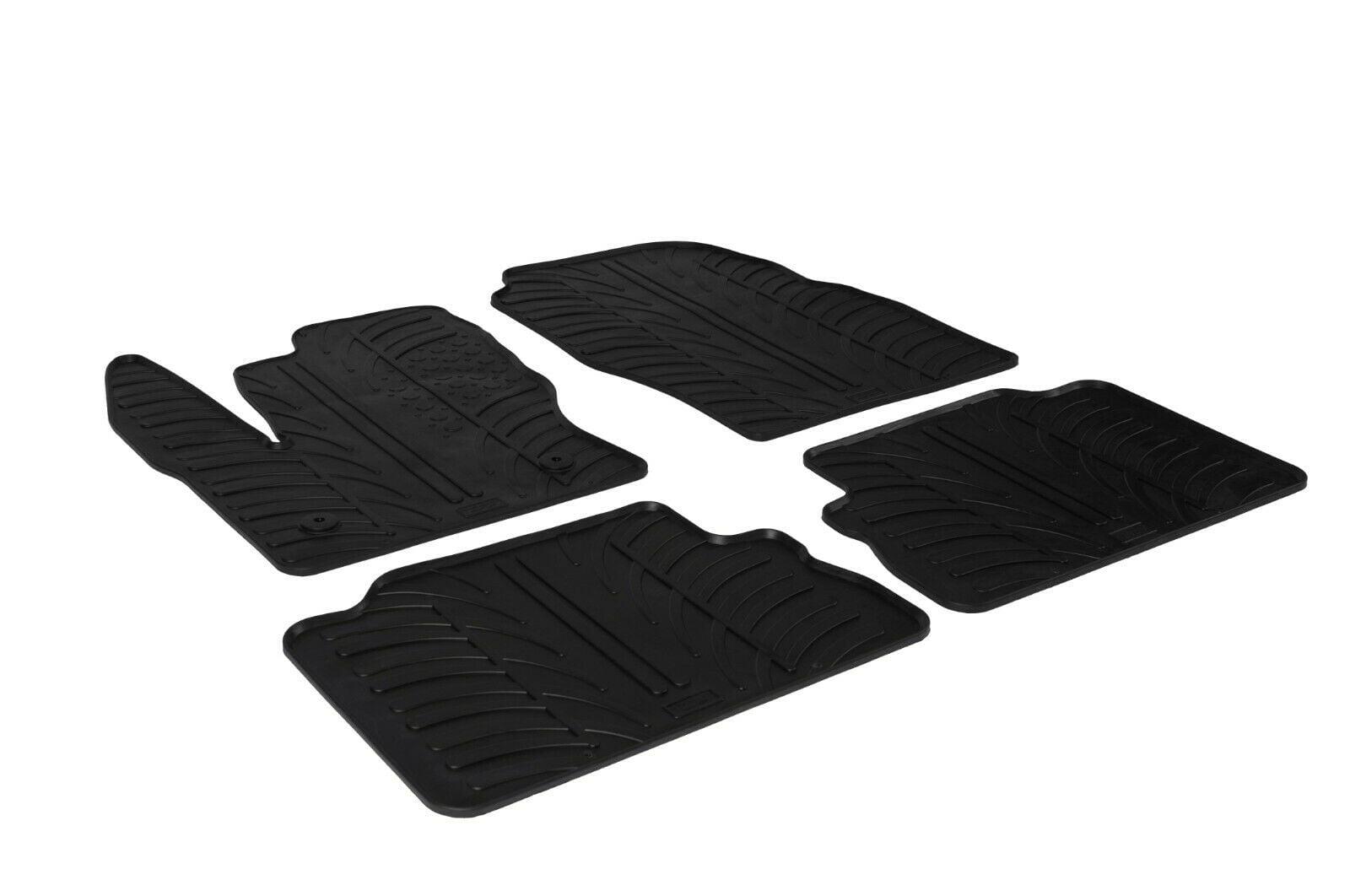 All Weather Rubber Floor Mats {fits Ford Escape 2013-2019} 4 Piece Set
