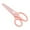 Pink, variant on Mauxuk Safe Plastic Scissors for Crafts - Rounded Tip, Spring-Action, Prevents Fatigue, Ideal for Paper & Stickers, Lightweight