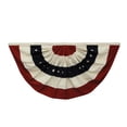 thumbnail image 2 of 3R Studios 59L x 30H in. Fabric USA Flag in Half Circle Design, 2 of 2