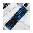 thumbnail image 3 of 104Pcs Keyboard Keycaps Ergonomic Design Bright Color Fade-Resistant Decorative PBT Mechanical Keyboards Replacement Keycaps Office Supplies - L, 3 of 5