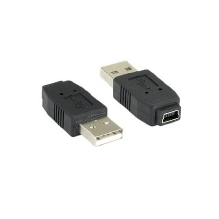 - Kentek USB 2.0 Type A Male to Mini B 5 Pin Female M/F Converter Port Saver Gender Changer Adapter Coupler For Digital Camera Cell phone PDA PC MAC