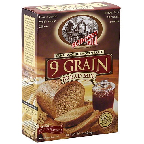 Hodgson Mill 9 Grain Bread Mix,16 oz (Pack of 6) by Hodgson Mill