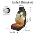 thumbnail image 6 of Chririnla Halloween Car Seat Covers Featuring Spooky Ghost Pattern, 2 Piece Polyester Set, Washable Easy to Install Interior Accessories for Auto Vans, 6 of 12