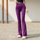 thumbnail image 2 of Pantalones largos de Yoga para mujer, pantalones acampanados de cintura alta de alta elasticidad, pantalones finos de Yoga, pantalones de Fitness físico GERsome  GERS61, 2 of 7