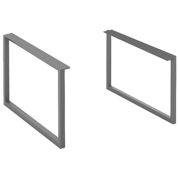 Ws Bath Collections Dalia Ls1 Dalia Vanity Leg Set - Chrome