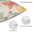 thumbnail image 3 of Wukai Butterfly Premium Polyester Fleece Pillow Covers with Hidden Zipper Closure,Luxuriously Soft and Durable-12"x12", 3 of 7