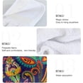 thumbnail image 5 of SKYSONIC Hanging Kitchen Towel 12 x 17 Inch Strange Flower Towel Set 2 Pieces of Dry Towels for Kitchen, Bathroom, Laundry Room Table, 5 of 7