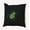 Scallion, variant on 18" x 18" Simply Daisy Halloween Spiders Polyester Indoor/Outdoor Pillow, Scallion Qty 1