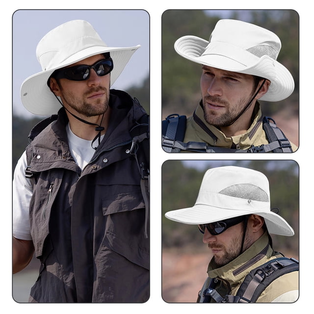 Ways To Wear Sunscreen Visor Hat Men And Women Hiking And Fishing Dry Fisherman's Hat Breathable Visor Hat