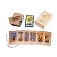 thumbnail image 3 of Tarot Cards Classic Tarot Cards Deck with Illustrated Major and Minor Arcana for Divination and Card Reading Activities, 3 of 8
