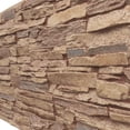 thumbnail image 6 of NewStone Canyon Ridge Faux Stone Panel, 45 3/4"W x 24 1/2"H x 1 1/4"D, Fall Bank Color, 6 of 9