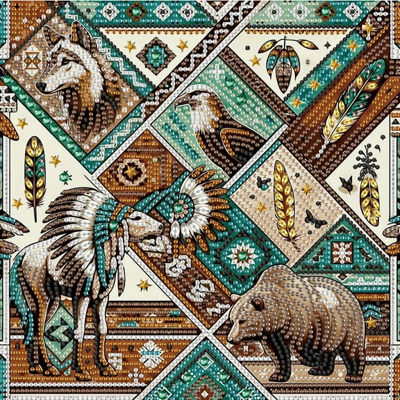 Animal World Diamond Art Painting Kit