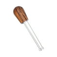 thumbnail image 3 of Stainless Steel Needle Coffee Stirrer, Even Distribution Tool, Wood Handle, Improves Flavor for All Filters, 3 of 8