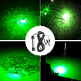 thumbnail image 2 of LIKSEA Luz LED Verde Sumergible 12V 25W IP68 - Luz Atrayente para Pesca Nocturna en Bote, Herramienta Deportiva Outdoor Resistente al Agua para Mexico, 2 of 7