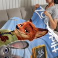thumbnail image 3 of Zootrópolis anti-pilling, suave, ligera, esponjosa y acogedora de lujo para hogar y cocina – Perfecta para niños y adultos,70X110cm, 3 of 6
