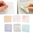 thumbnail image 4 of Dry Erase  Notes, Washable Reusable Marble Pattern Whiteboard Stickers  For Fridges Laptop Mirrors Doors, 4 of 8