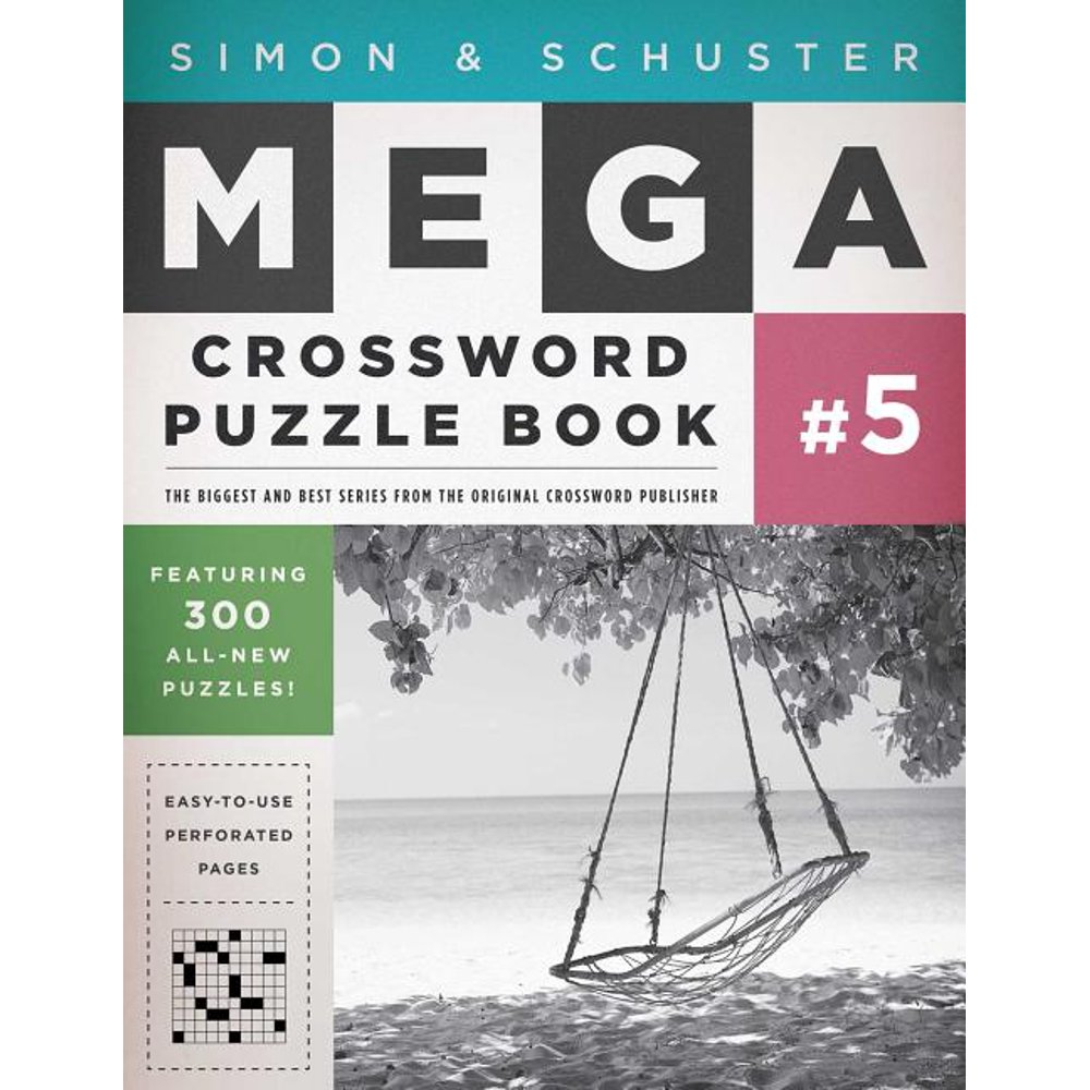 Simon And Schuster Mega Crossword Puzzle Book Series 5 300 Never