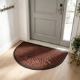 thumbnail image 5 of Partheme Door Mat Outdoor Indoor Entrance Doormat-Semicircular Durable Non Slip Front Door Mat for Outside Inside Entry Entryway Dirt Trapper for Muddy Paws and Shoes, D, 5 of 6