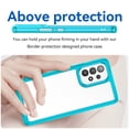 thumbnail image 2 of Dteck Case for Samsung Galaxy A53 5G 6.5 inch,Drop Protection Shockproof Bumper Hybrid TPU + Acrylic Transparent Back Slim Fit Protective Phone Cover,Skyblue, 2 of 8