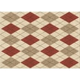 thumbnail image 1 of Ahgly Company Indoor Rectangle Patterned Khaki Gold Area Rugs, 5' x 8', 1 of 6
