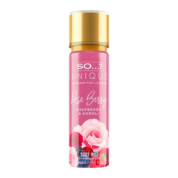 Body Mist ¿Así que...? Exclusiva Rose Berry, 150 ml, para mujer