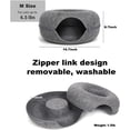 thumbnail image 2 of Cat Tunnel Bed, Cat Cave Bed ，Beds for Indoor Cats - Large Cat House for Pet Cat Cave ，Detachable Round Felt & Washable Interior Cat Play Tunnel for Small Pets, 2 of 10