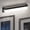 Black, variant on LIGHTINN 24.4" LED Bathroom Vanity Light Fixture Rectangle LED Bath Bar Modern Lighting Bar Bathroom Over Mirror Light (Chrome)
