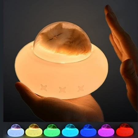 

Cute Kitty Night Light for Kid Adults Cat Nightlight for Toddlers Touch Color-Changing Silicone Night Lights. Night Lamp for Children Girl Boy Women Birthday Christmas Gifts