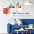 thumbnail image 2 of 24Pcs Sublimation Metal Photo Blanks Signs - 8x12In Photo Sign Blank Poster Wall Photo Frame Metal Blanks Indoor Outdoor, 2 of 7