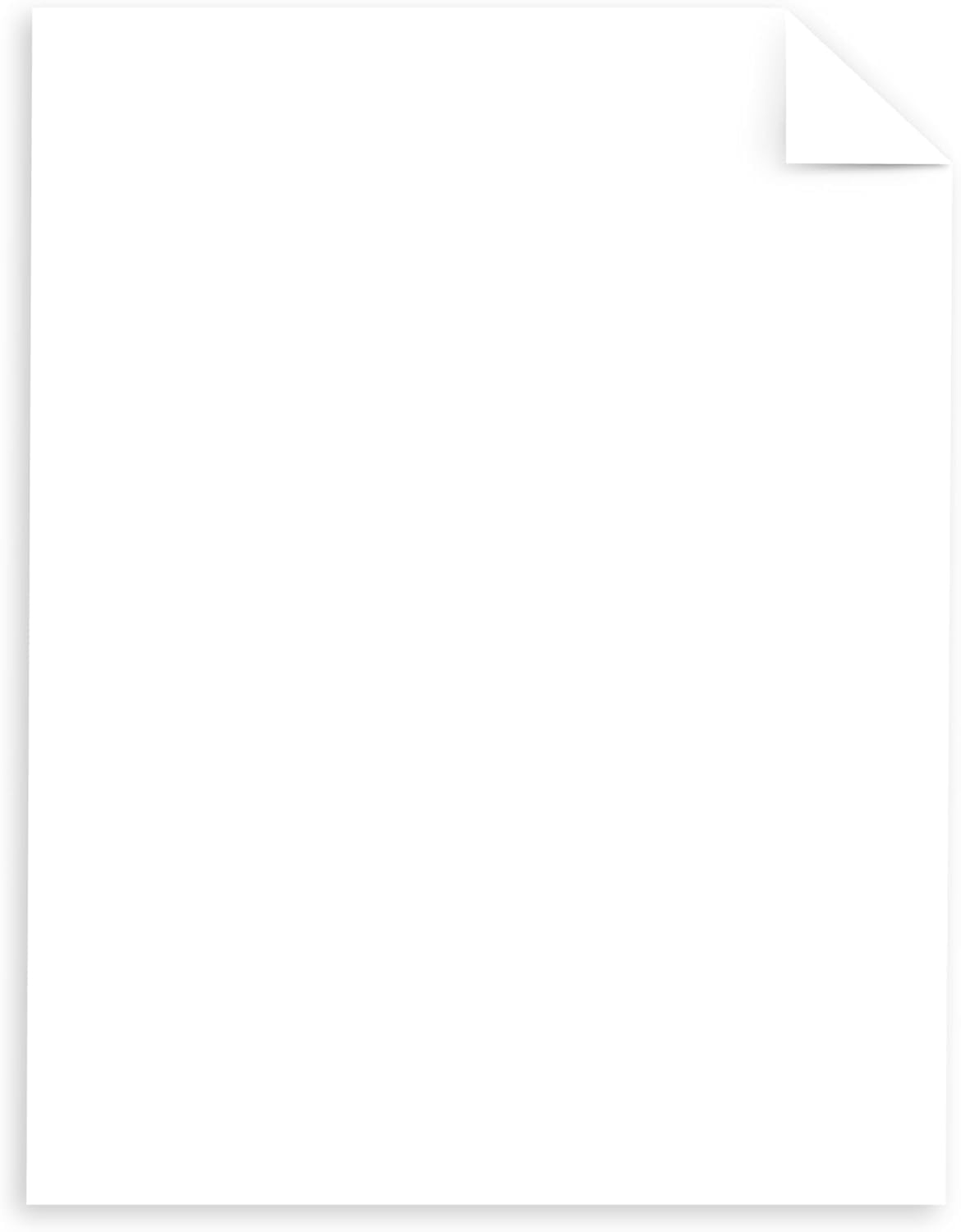 Exact 30% Recycled Extra-Heavyweight Index Card Stock, 8 1/2in. x 11in., 110 Lb, White, pk Of 250 Sheets, 40411