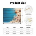thumbnail image 2 of Naloa Shells and Starfish Print Canvas Bathroom Wall Art,Bathroom Wall Art Decoration, Canvas Poster Prints,Decorative Paintings for Living Room, Bathroom, Kids Room, 2 of 6