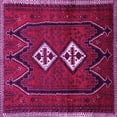 thumbnail image 1 of Ahgly Company Indoor Square Persian Pink Traditional Area Rugs, 6' Square, 1 of 1
