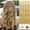 Champagne Gold, variant on MODANU Hair Tinsel Kit, 47 inch/120cm Glitter Tinsel Hair Extensions with Tools Fairy Hair Tinsel Kit, Heat Resistant Sparkling Hair Tinsel for Cosplay Christmas New Year Party, Champagne Gold