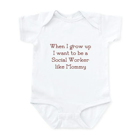 

CafePress - Social Worker Baby Infant Bodysuit - Baby Light Bodysuit Size Newborn - 24 Months