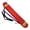 red, variant on Lipstore Lifeguard Rescue Tube Lifeguard Float for Diving Water Sports Outdoor Sports red